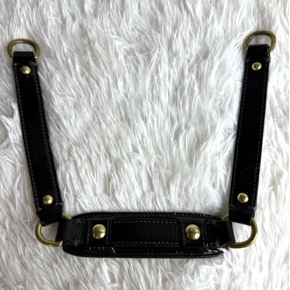 Brown Patent Leather Shoulder Replacement Strap - Picture 1 of 7